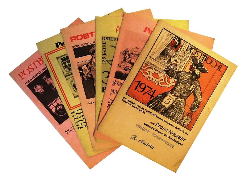 Sammlung von 6 Heften. 1974-1979.