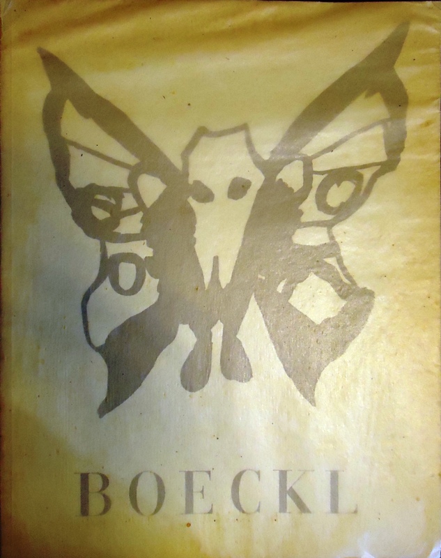 Boeckl. 17 Zeichnungen, 51 Bilder, Interpretationen von Otto Benesch, A.P. Gütersloh, Otto Mauer und Herbert Tasquill.