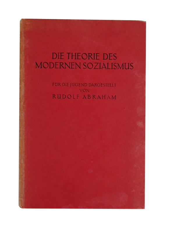 Die Theorie des modernen Sozialismus. Für die Jugend dargestellt. 3., erweiterte Auflage. 12. bis 17. Tausend. Hrsg. vom Hauptverband der sozialistischen Arbeiterjugend Deutschlands.