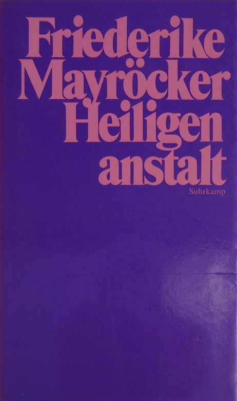 WIDMUNGSEXEMPLAR - Heiligenanstalt.