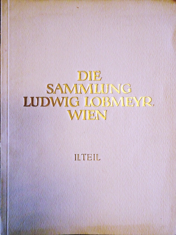 247. Kunstauktion von C. J. Wawra. Versteigerung der Aquarelle, Handzeichnungen und Ölstudien aus dem Nachlasse des Herrn Ludwig Lobmeyr. II. Teil.