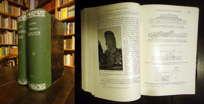 Lehrbuch der Geologie. 2 Bände (Komplett). 4. Auflage.