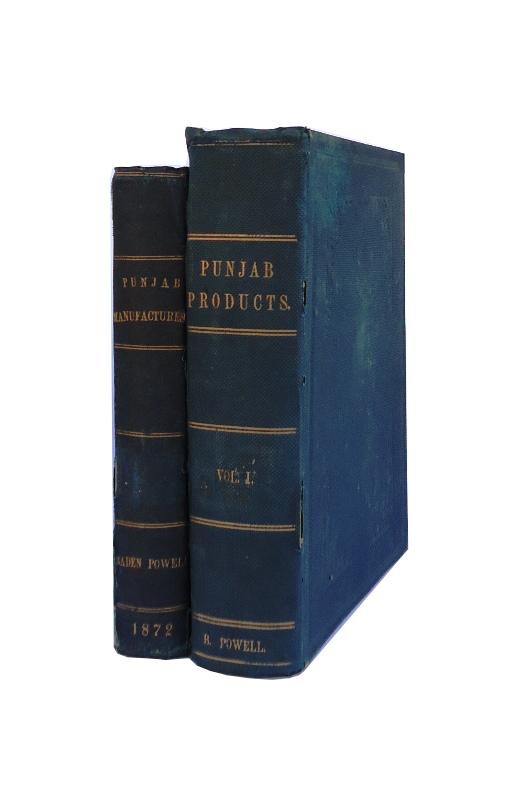 Hand-book of the Economic Products of the Punjab, with a combined index and glossary of technical vernacular words. 2 vol.