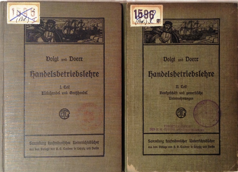 Handelsbetriebslehre. 2 Bde. (= Komplett).
