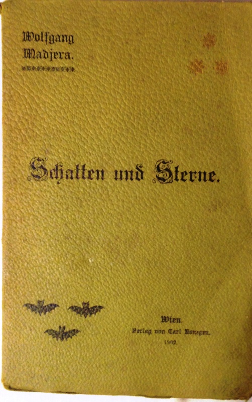 Schatten und Sterne. Gedichte.