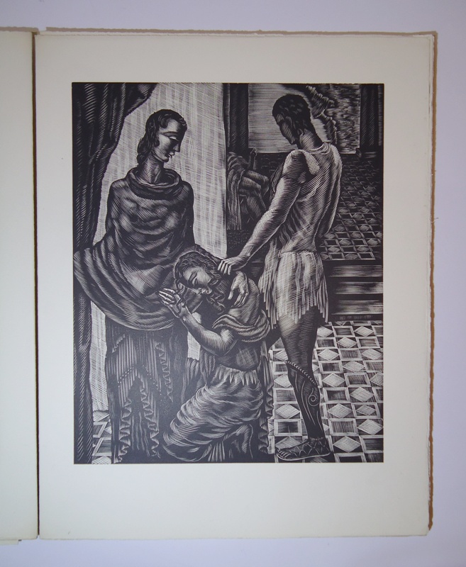 Antigone. Traduction et Gravures de Leon Masson.