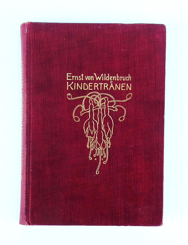 Kindertränen. Zwei Erzählungen. Neue Ausgabe mit Buchschmuck von Heinrich Vogeler-Worpswede.55. Tausend.
