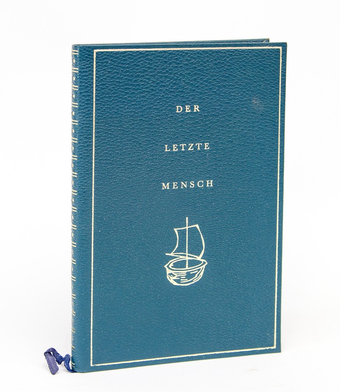 Ganzlederausgabe - Der letzte Mensch.