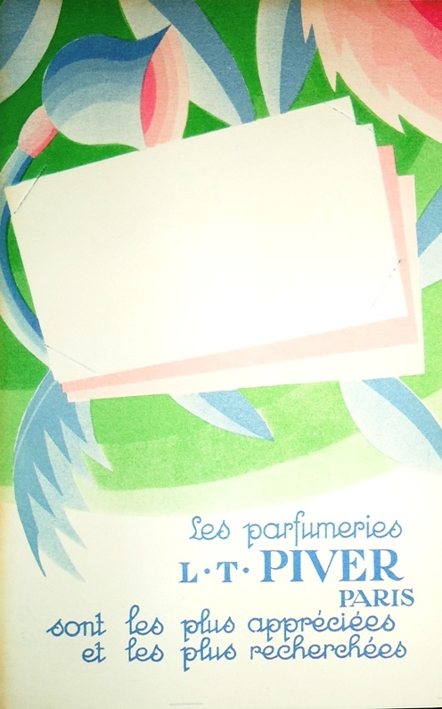 Les parfumeries L. T. Piver Paris.