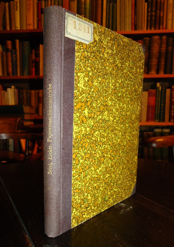 Elektrische Papiermaschinenantriebe. Ein Lehrbuch der Energieverhältnisse und des Antriebs der papiermaschine.