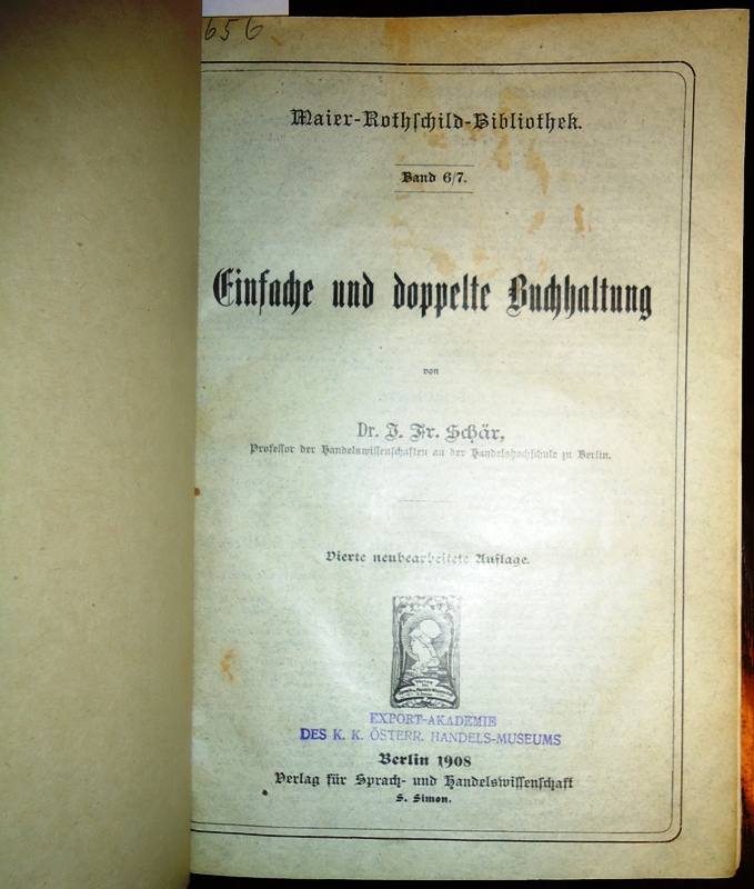 Einfache und doppelte Buchhaltung.