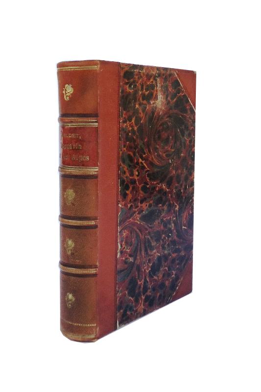 Tartarin sur les Alpes. Nouveaux exploits du heros tarasconnais. Illustre par Aranda, de Beaumont, Montenard, de Myrbach, Rosso. Gravure de Guillaume freres.