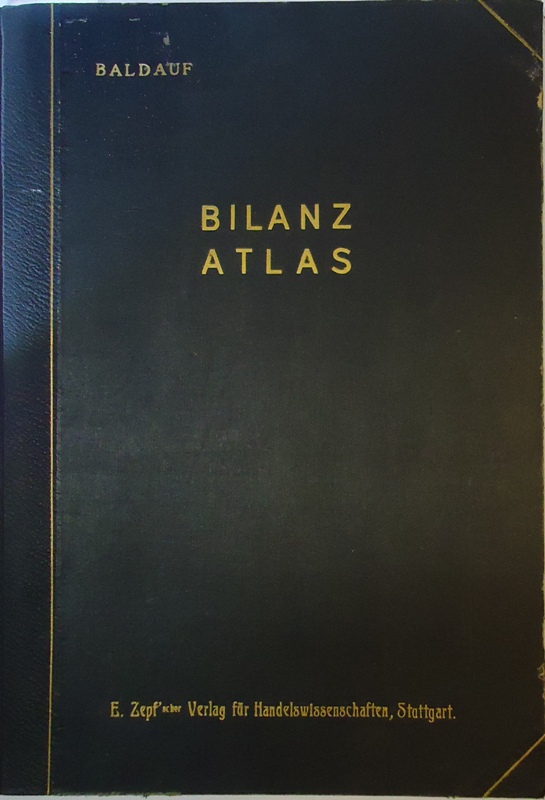 Bilanz-Atlas der hauptsächlichsten 3 Gesellschaftsformen.