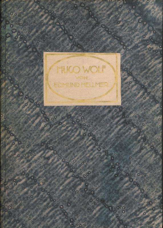 Hugo Wolf. Erlebtes und Erlauschtes.