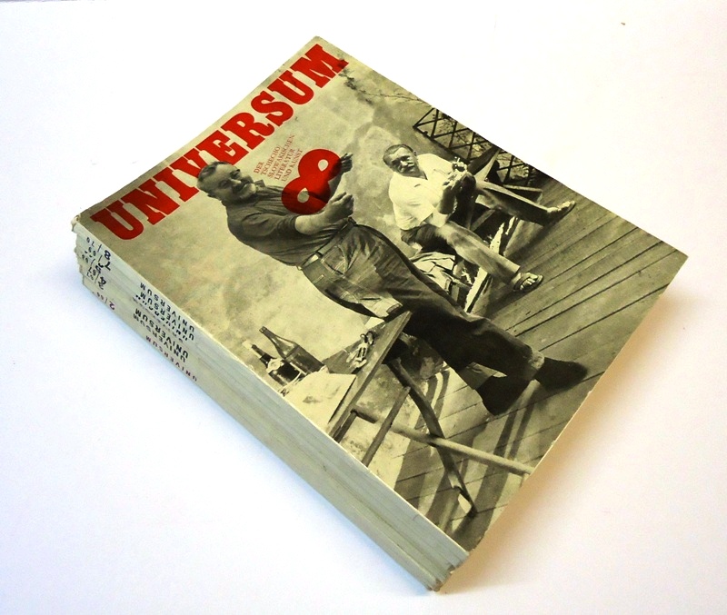 Universum der tschecho/slowakischen Literatur und Kunst. 8 Hefte (Nr. 1, 2, 3, 4,  5, 6, 7, 8)