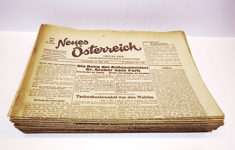 91 Originalhefte. 1. und 2. Jahrgang (30. Oktober 1945 - 23. Mai 1946).