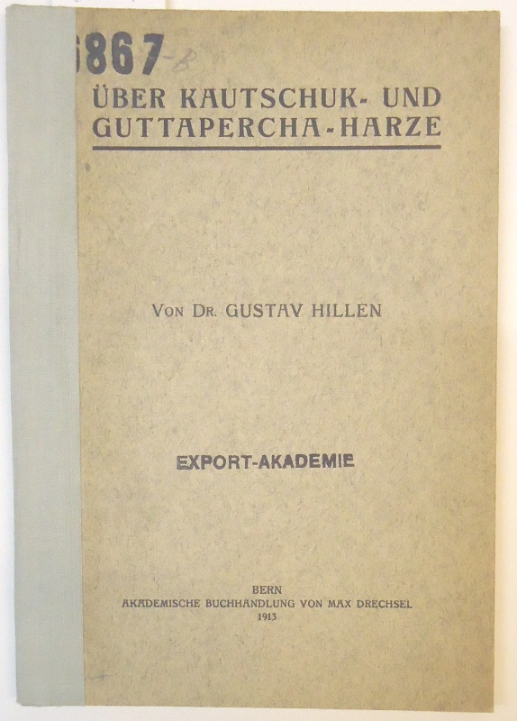 Über Kautschuk- und Guttapercha-Harze.