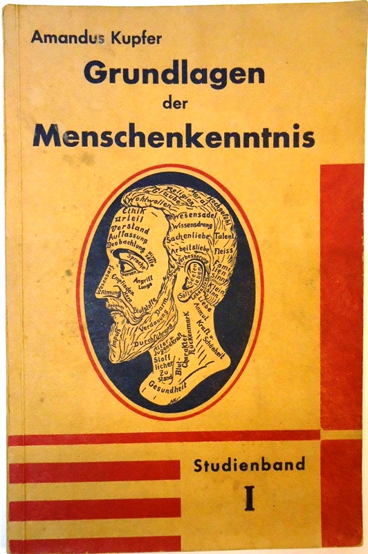 Grundlagen der praktischen Menschenkenntnis nach Carl Huters Psycho-Physiognomik. 11. Auflage. 1911-1932. Sudienband 1.