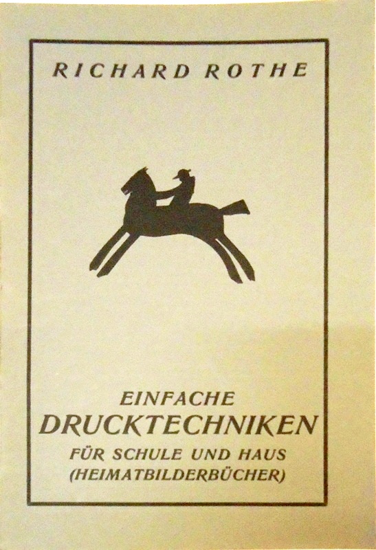 Einfache Drucktechniken für Schule und Haus.