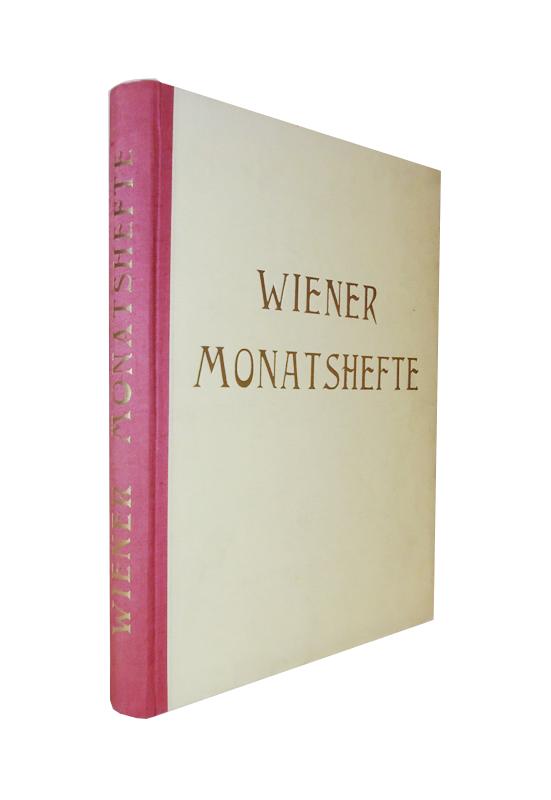Kompletter Jahrgang 1952 in 12 Heften, gebunden in 1 Band.