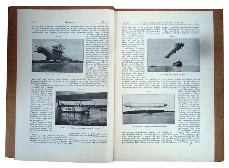 Prometheus. Illustrierte Wochenschrift über die Fortschritte in Gewerbe, Industrie und Wissenschaft. No. 43, Jg. XIX, 22. Juli 1908.