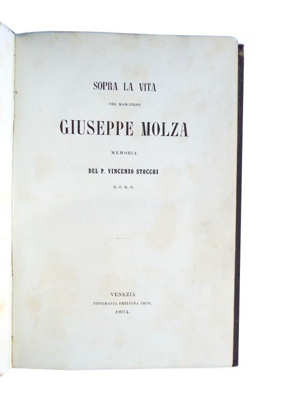 Sopra la vita del Marchese Giuseppe Molza.