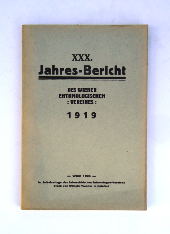 XXX. Jahres-Bericht.