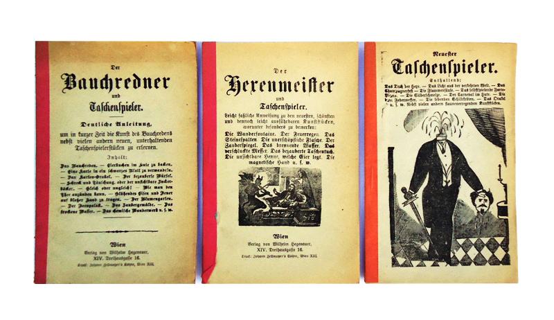 1. Der Bauchredner und Taschenspieler - 2. Der Hexenmeister und Taschenspieler - 3. Neuester Taschenspieler.