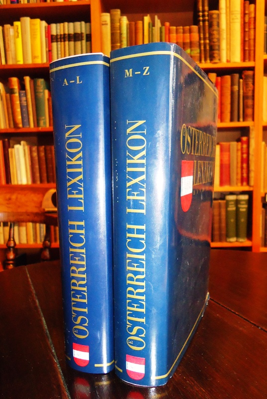 ÖSTERREICH LEXIKON. Komplett in zwei Bänden (A-L und M-Z).