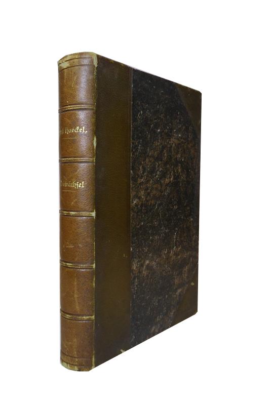 Die Welträthsel. Gemeinverständliche Studien über monistische Philosophie. 9. Aufl.