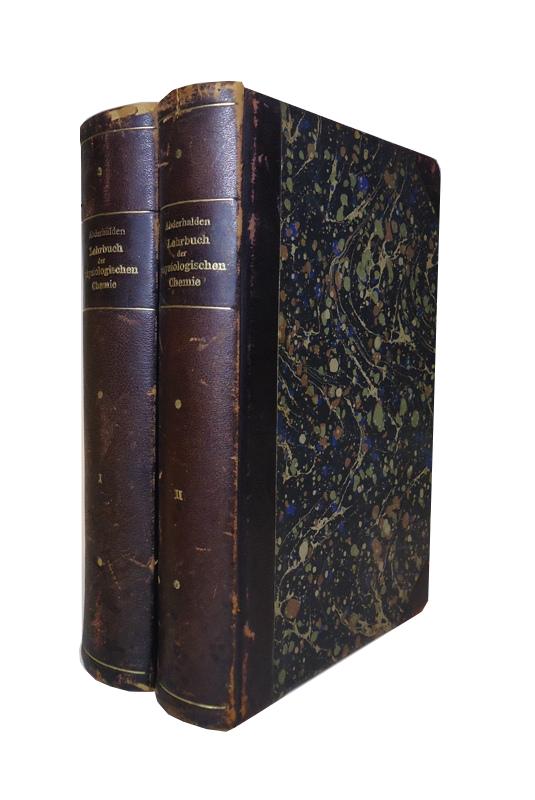 Lehrbuch der physiologischen Chemie in Vorlesungen. 2 Bände. Komplett. 4., neu bearb. Auflage.