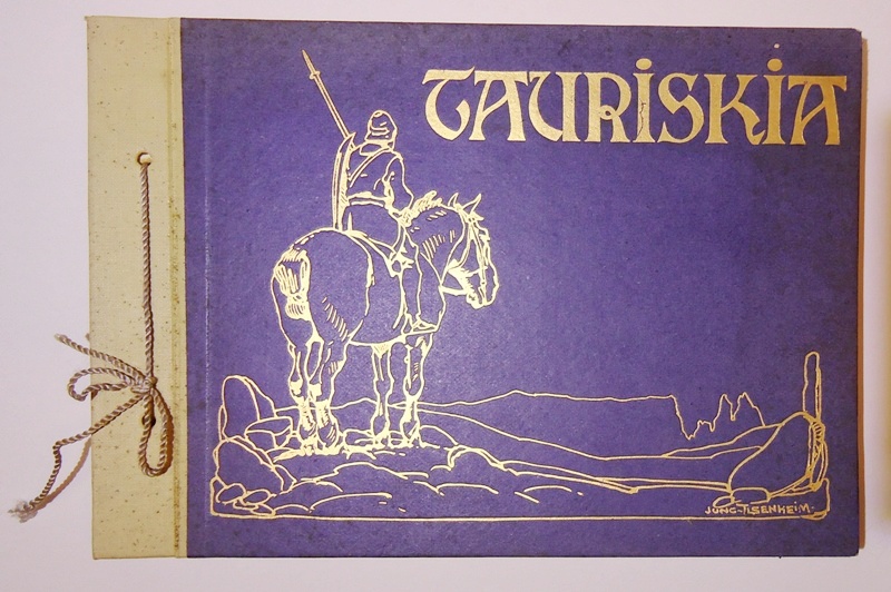 Tauriskia. Die Entstehungsgeschichte der österreichischen Alpenländer. Bilder und Buchschmuck von Franz Jung-Alsenheim. Text von Erich Braumüller-Tannbruck.