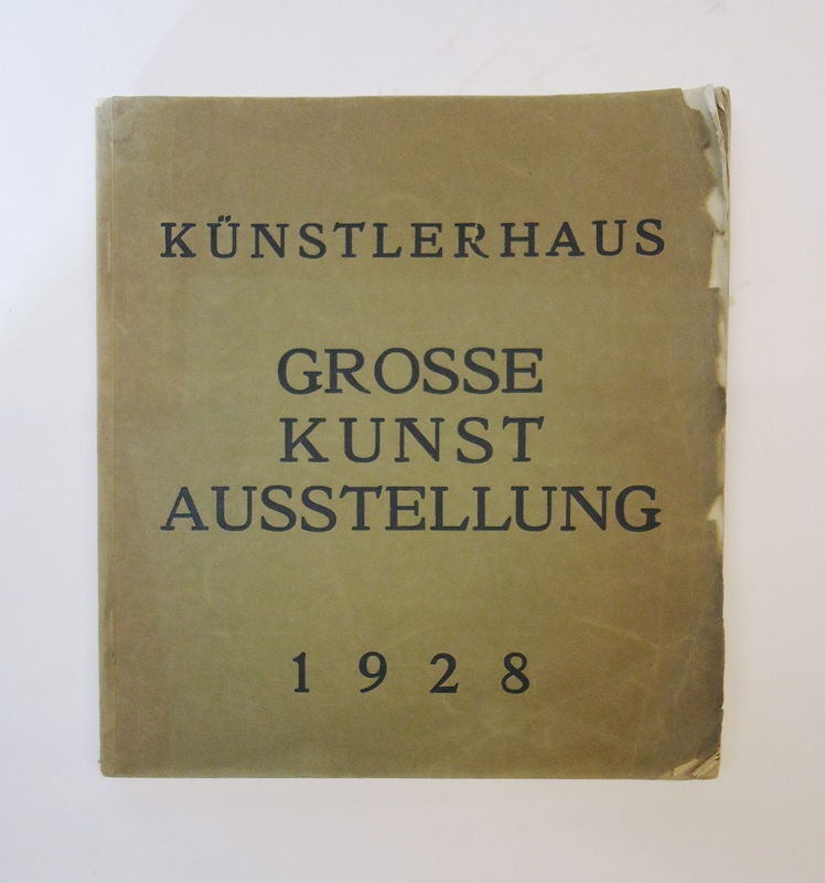 Grosse Kunstausstellung 1928. XLIX Jahresausstellung und XLII. Ausstellung des Aquarellisten-Klubs der Genossenschaft der bildenden Künstler Wiens. März - Mai.