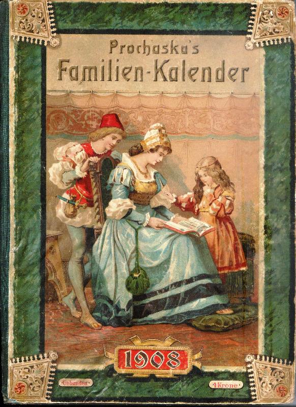 Mit Erzählungen, Anekdoten und Scherzen, belehrenden Aufsätzen, einem vielseitigen Auskunftskalender und zahlreichen künstlerisch ausgeführten Illustrationen.