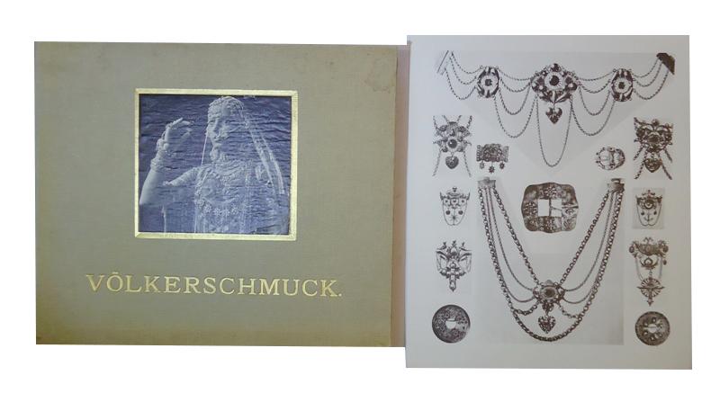 Völkerschmuck. Mit besonderer Berücksichtigung des metallischen Schmuckes. Nebst Einführungen und Erläuterungen von Dr. Mich. Haberlandt, Kustos am K.k.  Naturhistorischen Hof-Museum in Wien.
