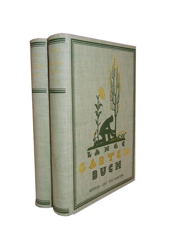 Allgemeines Gartenbuch. Praktische Anleitung für Gartenfreunde und Gärtner zur Anlage und Pflege des Gartens. 2 Bände. Komplett. 6. Auflage.