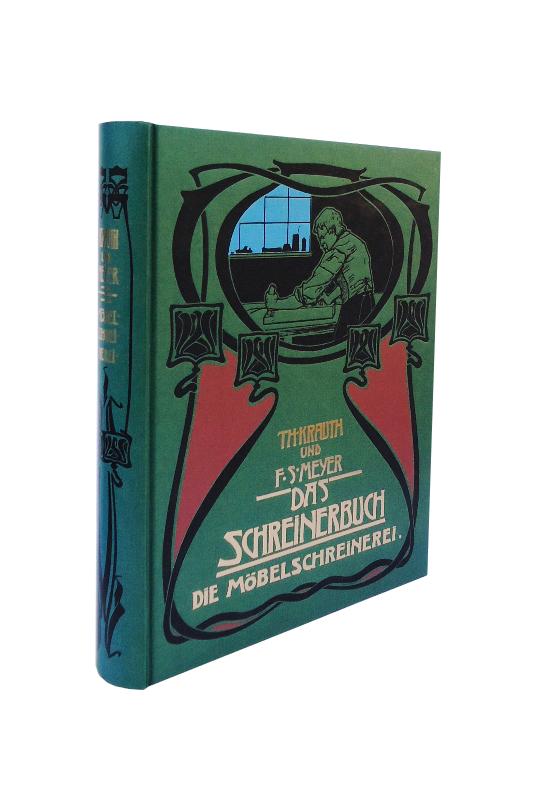 Die gesamte Möbelschreinerei. Mit besonderer Berücksichtigung der kunstgewerblichen Form. Reprint der 4. Ausgabe von 1902, Leipzig, Verlag Seemann. 2 Bände (in 1 Band): Text- und Tafelband.