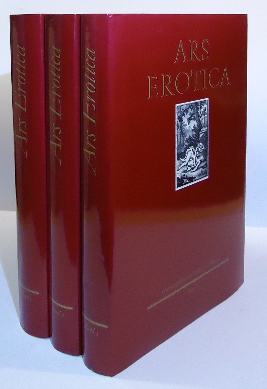 Ars Erotica. Die erotische Buchillustration im Frankreich des 18. Jahrhunderts. Herausgegeben und mit bibliographischen Notizen versehen von Ludwig von Brunn. Mit einem Essay von Golo Jacobson. 3 Bände. Komplett.